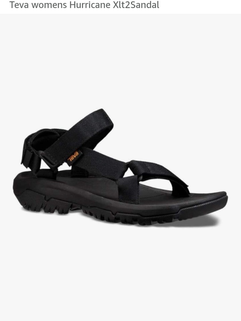 Teva Black Women's Hurricane XLT2 Outdoor Sandals